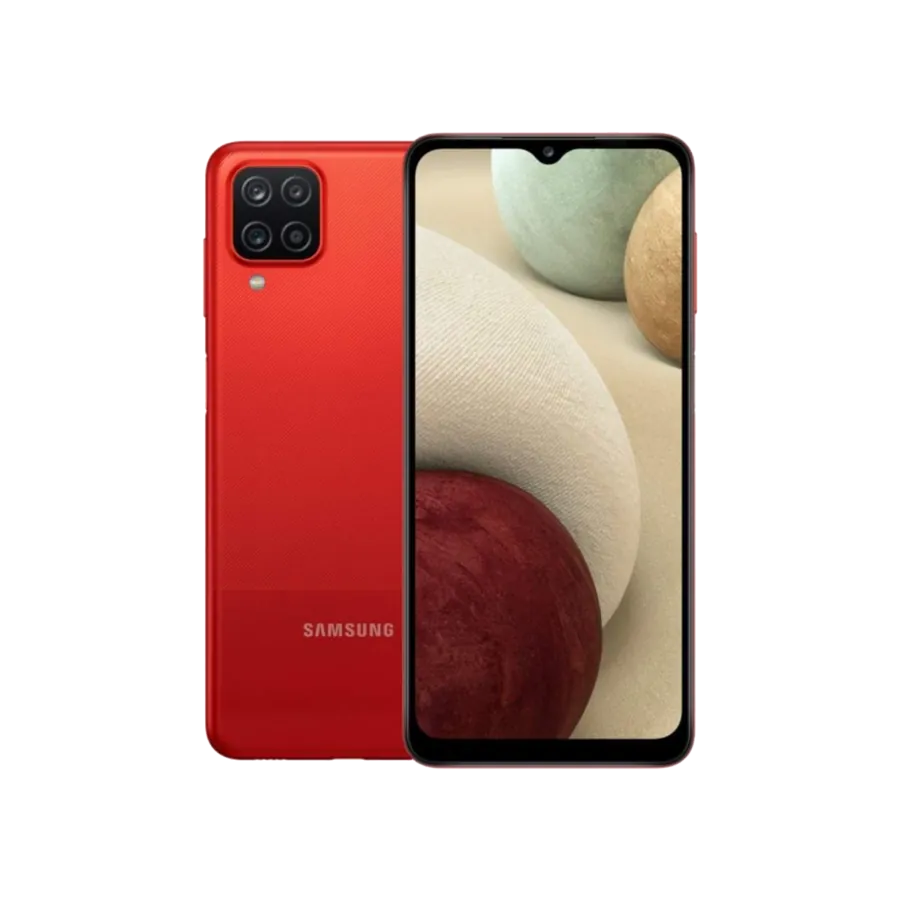 گوشی موبایل Samsung A12 Nacho حافظه 64 گیگابایتی و 4 گیگابایت رم قرمز